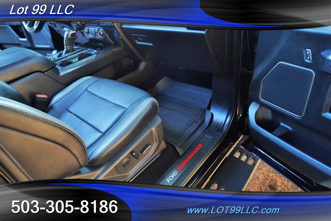 2018 Ford F-150 Raptor 4X4 3.5L ECOBOOST 48K LOW MILES Heated AC Leather Pano Roof Carbon Fiber Pkg GPS - Photo 38 - Milwaukie, OR 97267