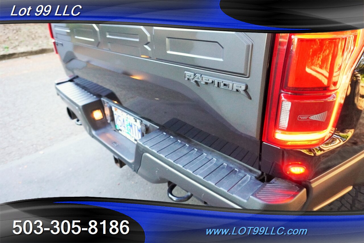 2018 Ford F-150 Raptor 4X4 3.5L ECOBOOST 48K LOW MILES Heated AC Leather Pano Roof Carbon Fiber Pkg GPS - Photo 36 - Milwaukie, OR 97267