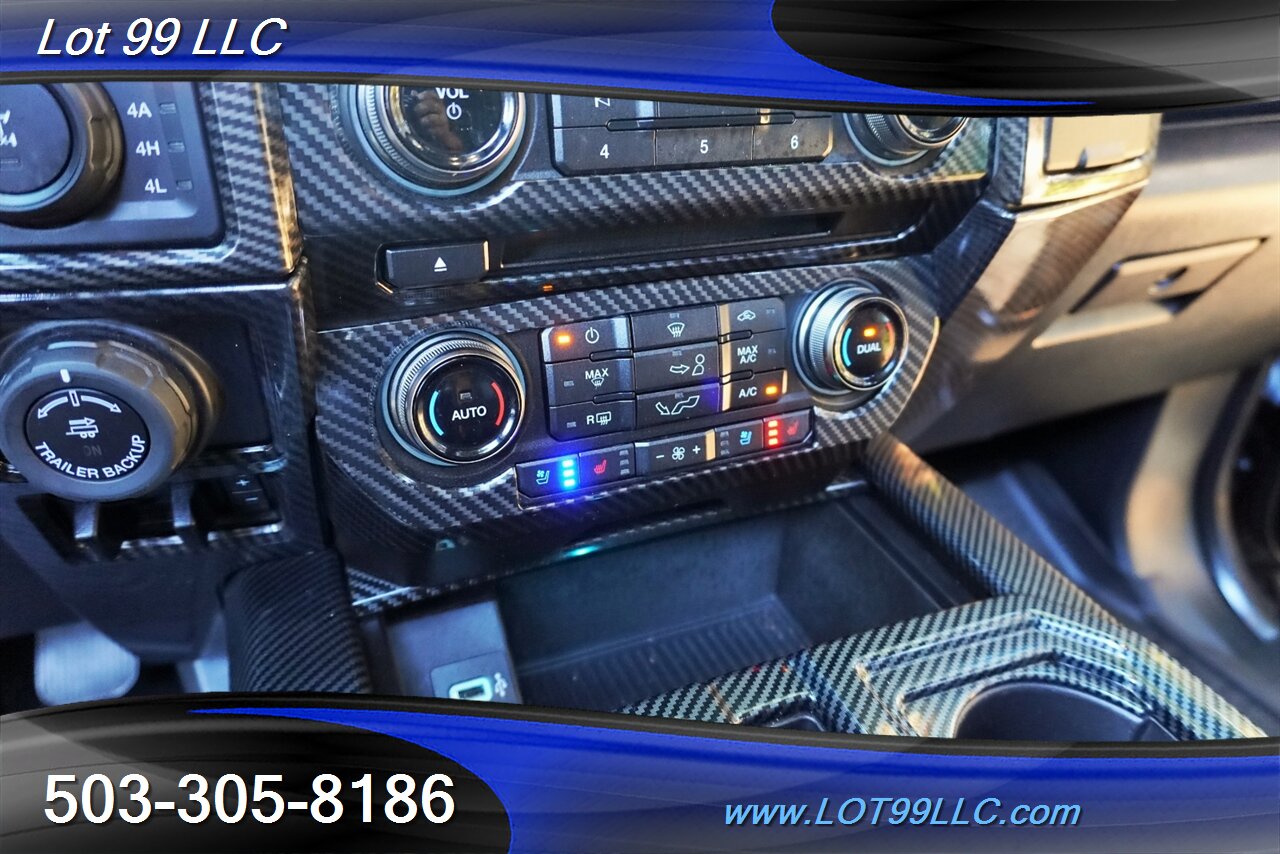 2018 Ford F-150 Raptor 4X4 3.5L ECOBOOST 48K LOW MILES Heated AC Leather Pano Roof Carbon Fiber Pkg GPS - Photo 23 - Milwaukie, OR 97267