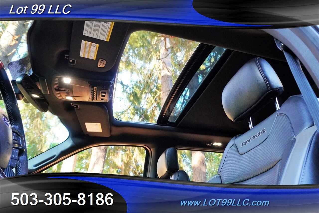 2018 Ford F-150 Raptor 4X4 3.5L ECOBOOST 48K LOW MILES Heated AC Leather Pano Roof Carbon Fiber Pkg GPS - Photo 3 - Milwaukie, OR 97267