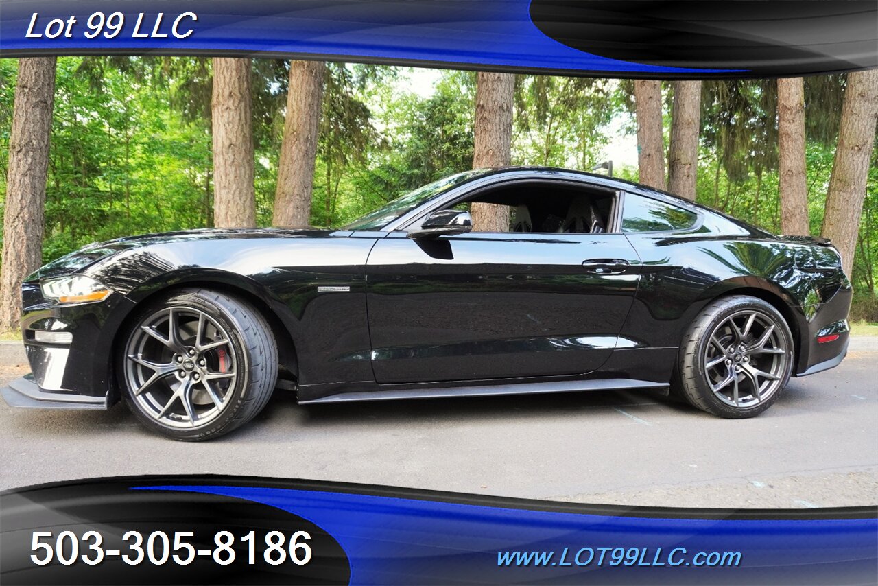 2019 Ford Mustang GT V8 COYOTE 6 Speed Manual 19K REV MATCH Leather  Recaro Lowered 20 Premium Wheels Newer Tires - Photo 5 - Milwaukie, OR 97267