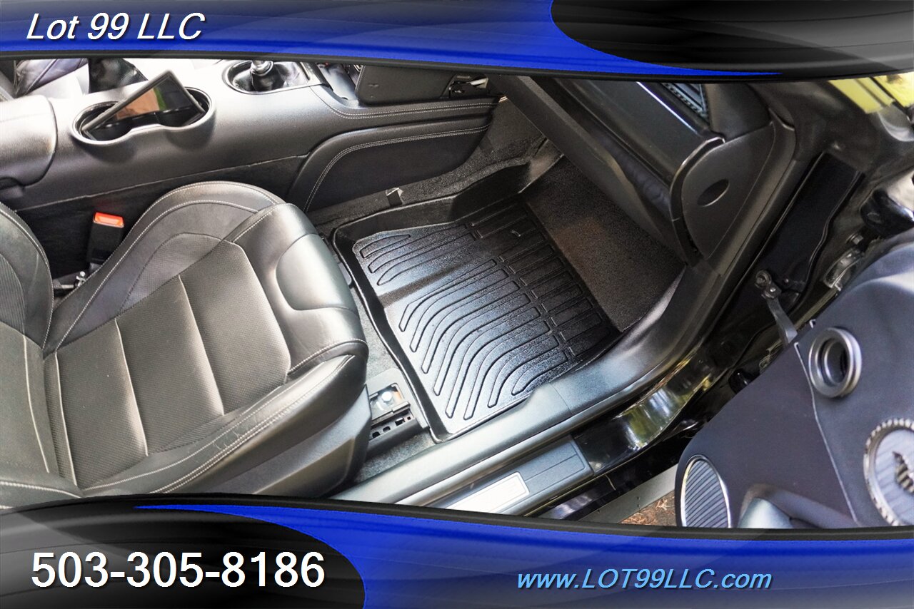 2019 Ford Mustang GT V8 COYOTE 6 Speed Manual 19K REV MATCH Leather  Recaro Lowered 20 Premium Wheels Newer Tires - Photo 38 - Milwaukie, OR 97267
