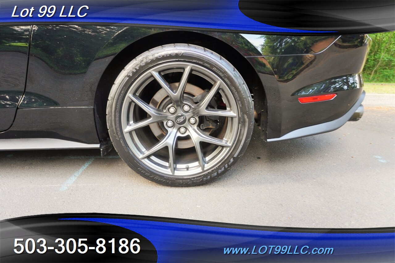 2019 Ford Mustang GT V8 COYOTE 6 Speed Manual 19K REV MATCH Leather  Recaro Lowered 20 Premium Wheels Newer Tires - Photo 23 - Milwaukie, OR 97267