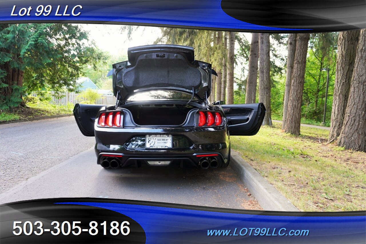 2019 Ford Mustang GT V8 COYOTE 6 Speed Manual 19K REV MATCH Leather  Recaro Lowered 20 Premium Wheels Newer Tires - Photo 33 - Milwaukie, OR 97267