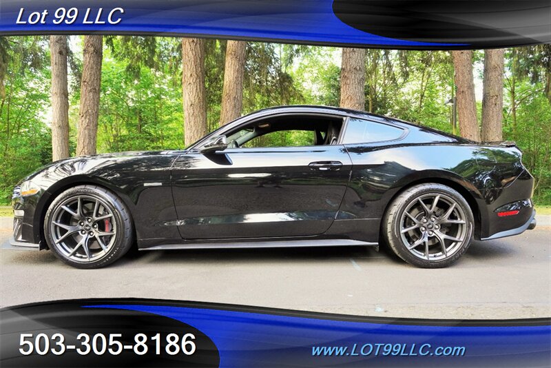 2019 Ford Mustang GT V8 COYOTE 6 Speed Manual 19K REV MATCH Leather  Recaro Lowered 20 Premium Wheels Newer Tires