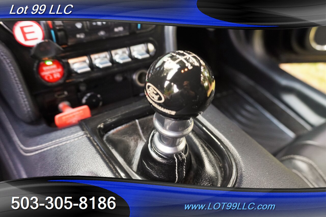 2019 Ford Mustang GT V8 COYOTE 6 Speed Manual 19K REV MATCH Leather  Recaro Lowered 20 Premium Wheels Newer Tires - Photo 3 - Milwaukie, OR 97267