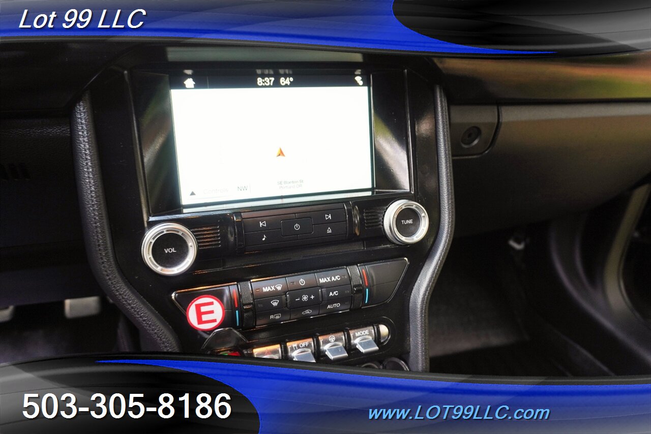 2019 Ford Mustang GT V8 COYOTE 6 Speed Manual 19K REV MATCH Leather  Recaro Lowered 20 Premium Wheels Newer Tires - Photo 19 - Milwaukie, OR 97267