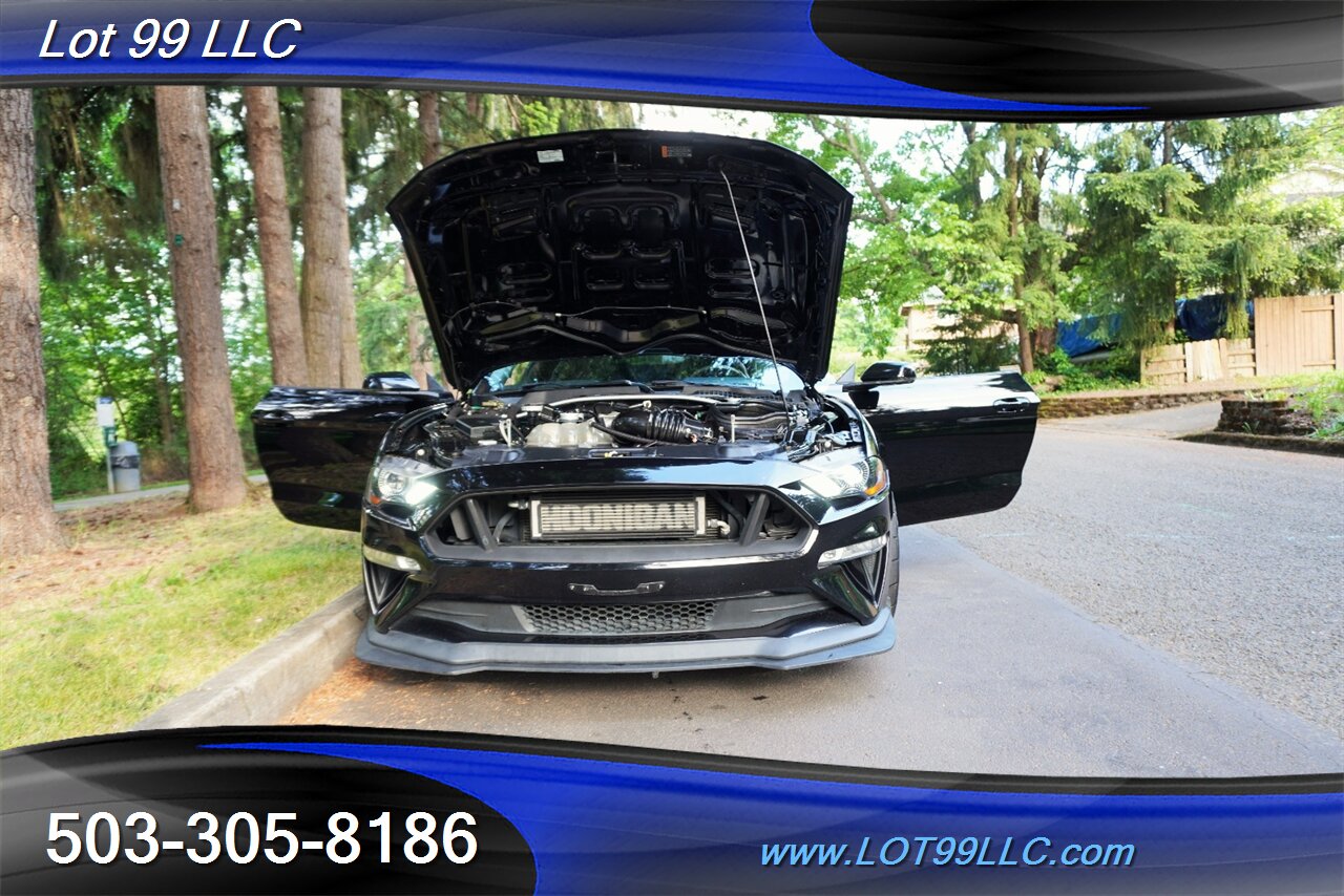 2019 Ford Mustang GT V8 COYOTE 6 Speed Manual 19K REV MATCH Leather  Recaro Lowered 20 Premium Wheels Newer Tires - Photo 31 - Milwaukie, OR 97267