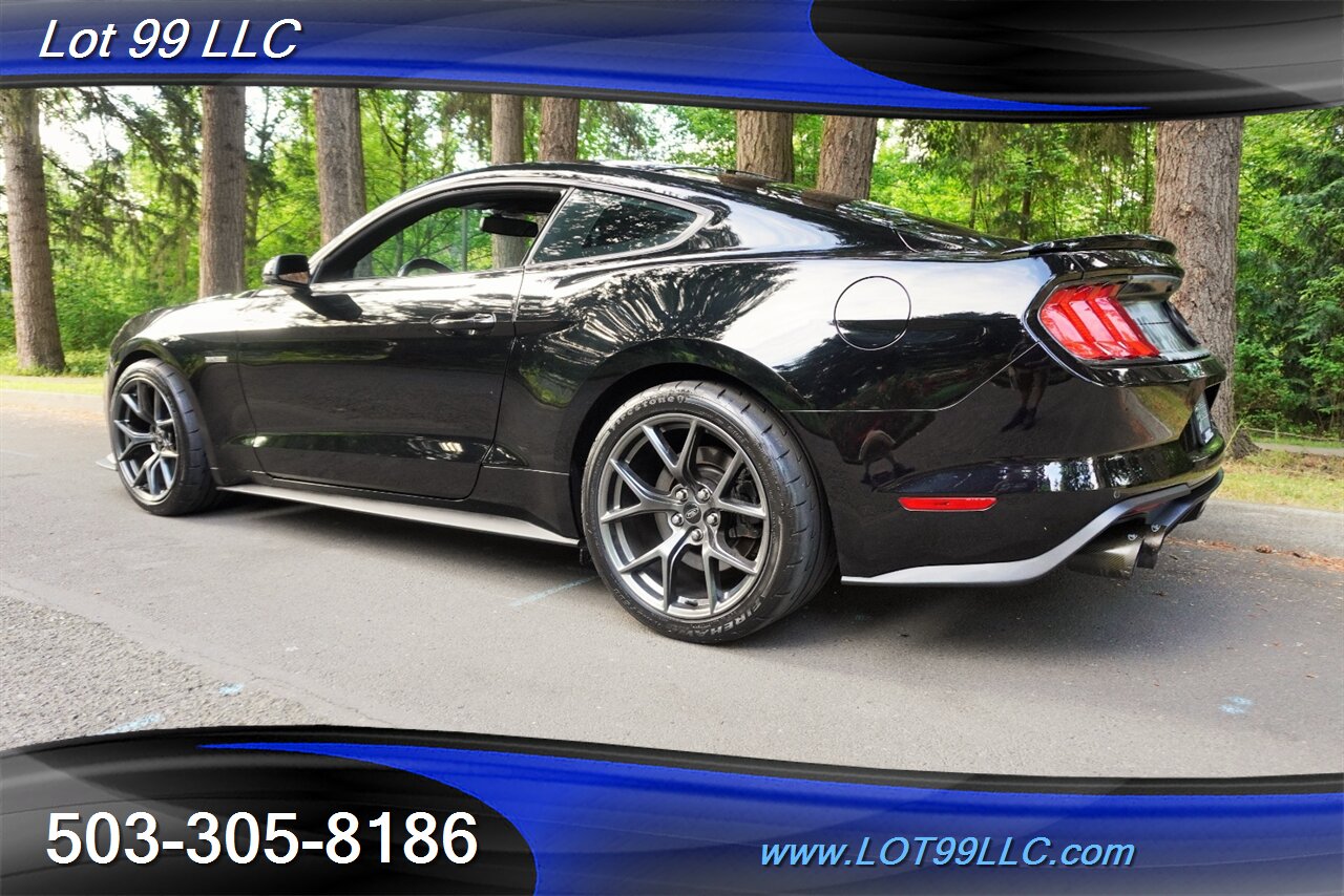 2019 Ford Mustang GT V8 COYOTE 6 Speed Manual 19K REV MATCH Leather  Recaro Lowered 20 Premium Wheels Newer Tires - Photo 11 - Milwaukie, OR 97267