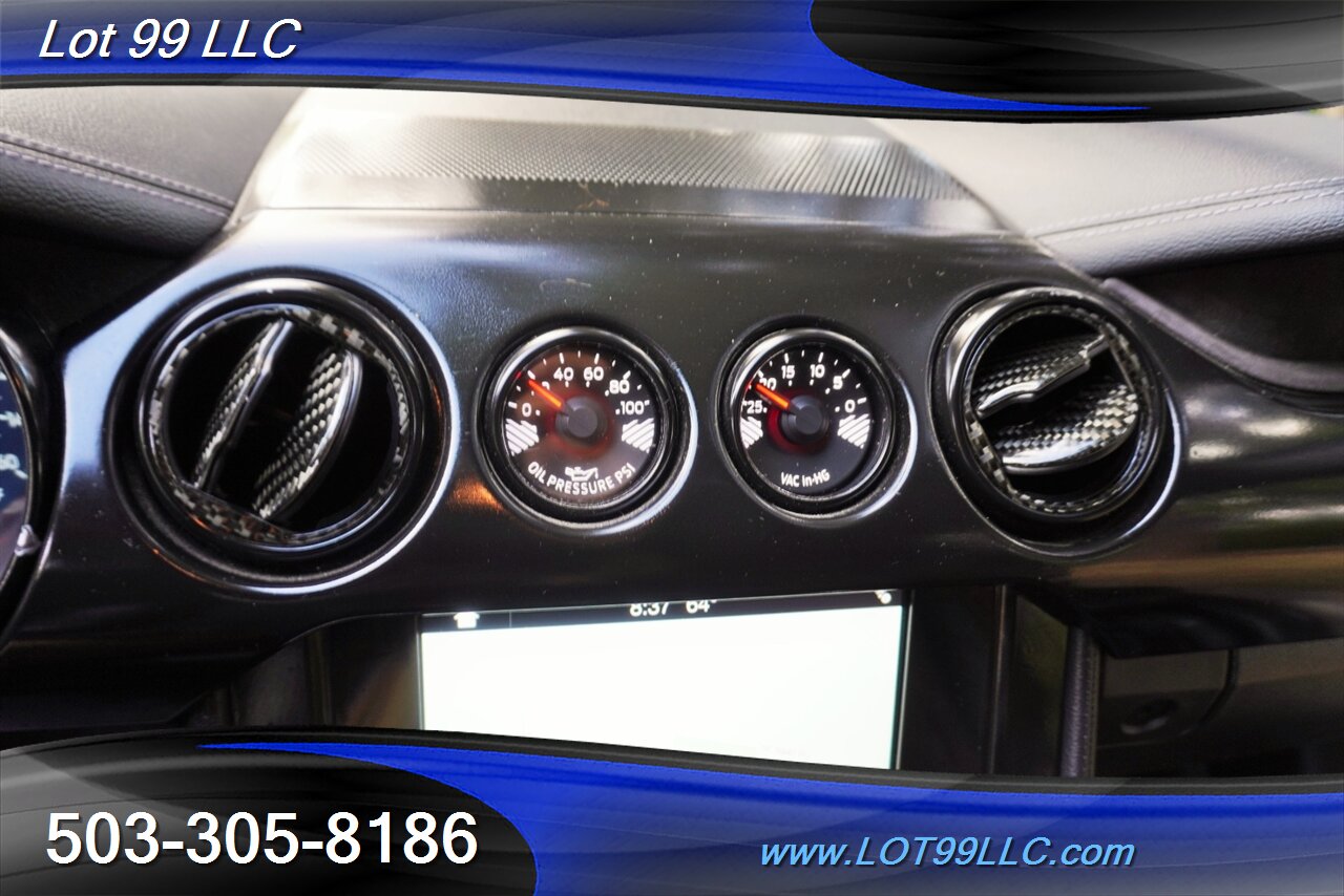 2019 Ford Mustang GT V8 COYOTE 6 Speed Manual 19K REV MATCH Leather  Recaro Lowered 20 Premium Wheels Newer Tires - Photo 20 - Milwaukie, OR 97267