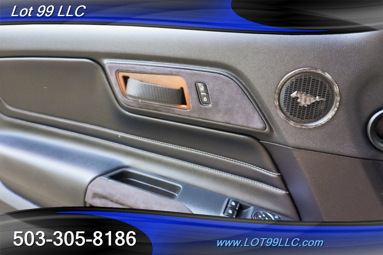 2019 Ford Mustang GT V8 COYOTE 6 Speed Manual 19K REV MATCH Leather  Recaro Lowered 20 Premium Wheels Newer Tires - Photo 27 - Milwaukie, OR 97267