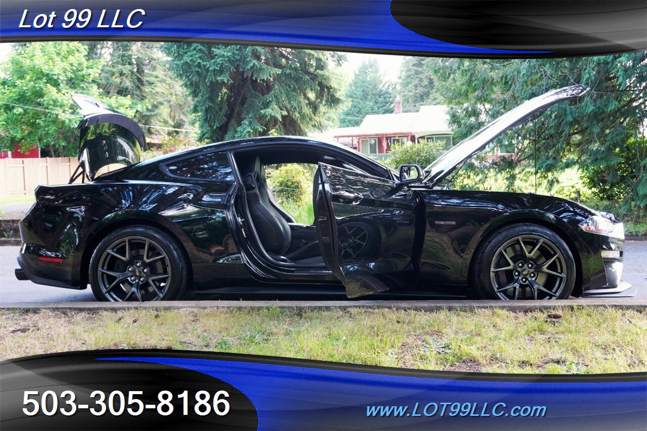 2019 Ford Mustang GT V8 COYOTE 6 Speed Manual 19K REV MATCH Leather  Recaro Lowered 20 Premium Wheels Newer Tires - Photo 32 - Milwaukie, OR 97267
