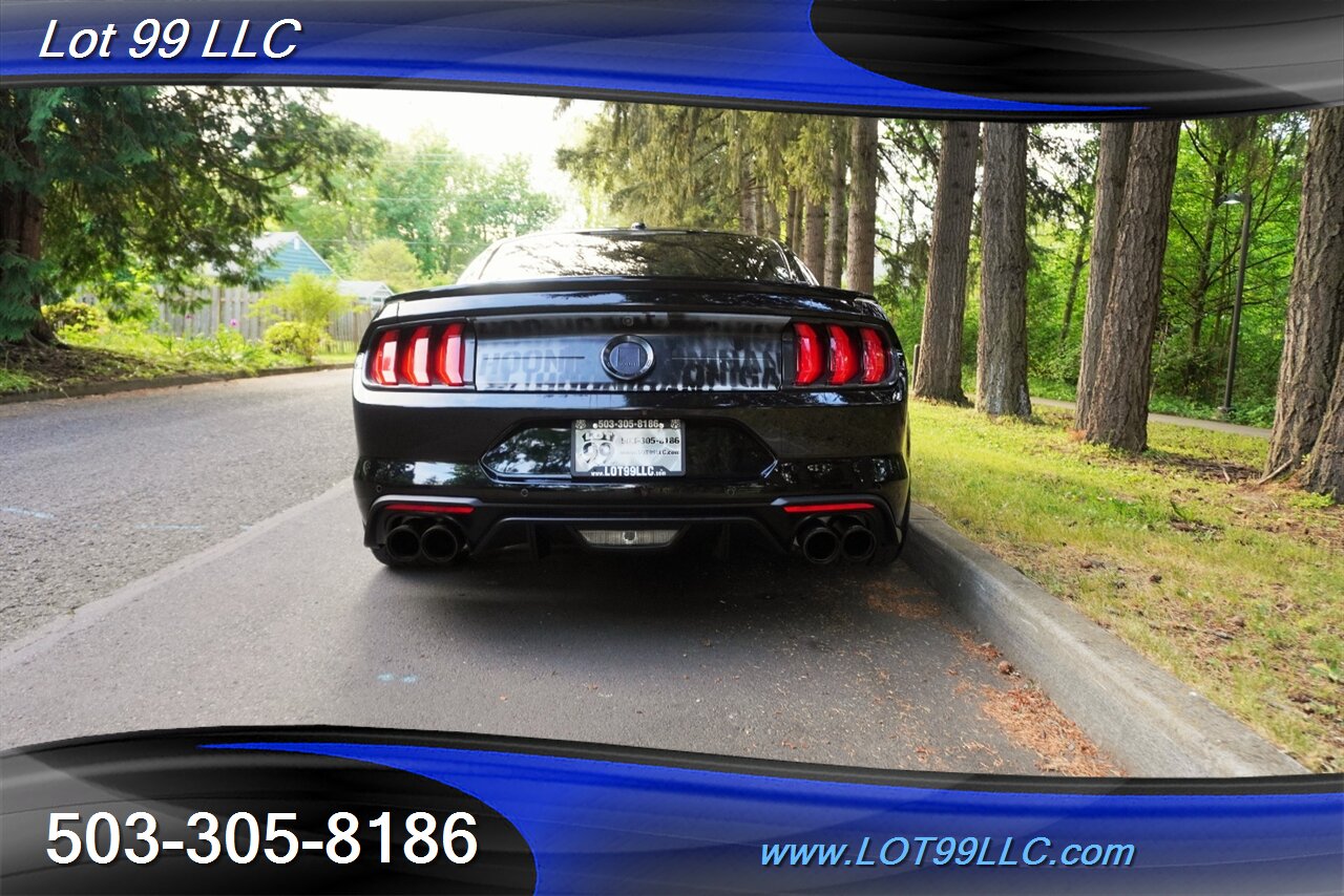 2019 Ford Mustang GT V8 COYOTE 6 Speed Manual 19K REV MATCH Leather  Recaro Lowered 20 Premium Wheels Newer Tires - Photo 10 - Milwaukie, OR 97267
