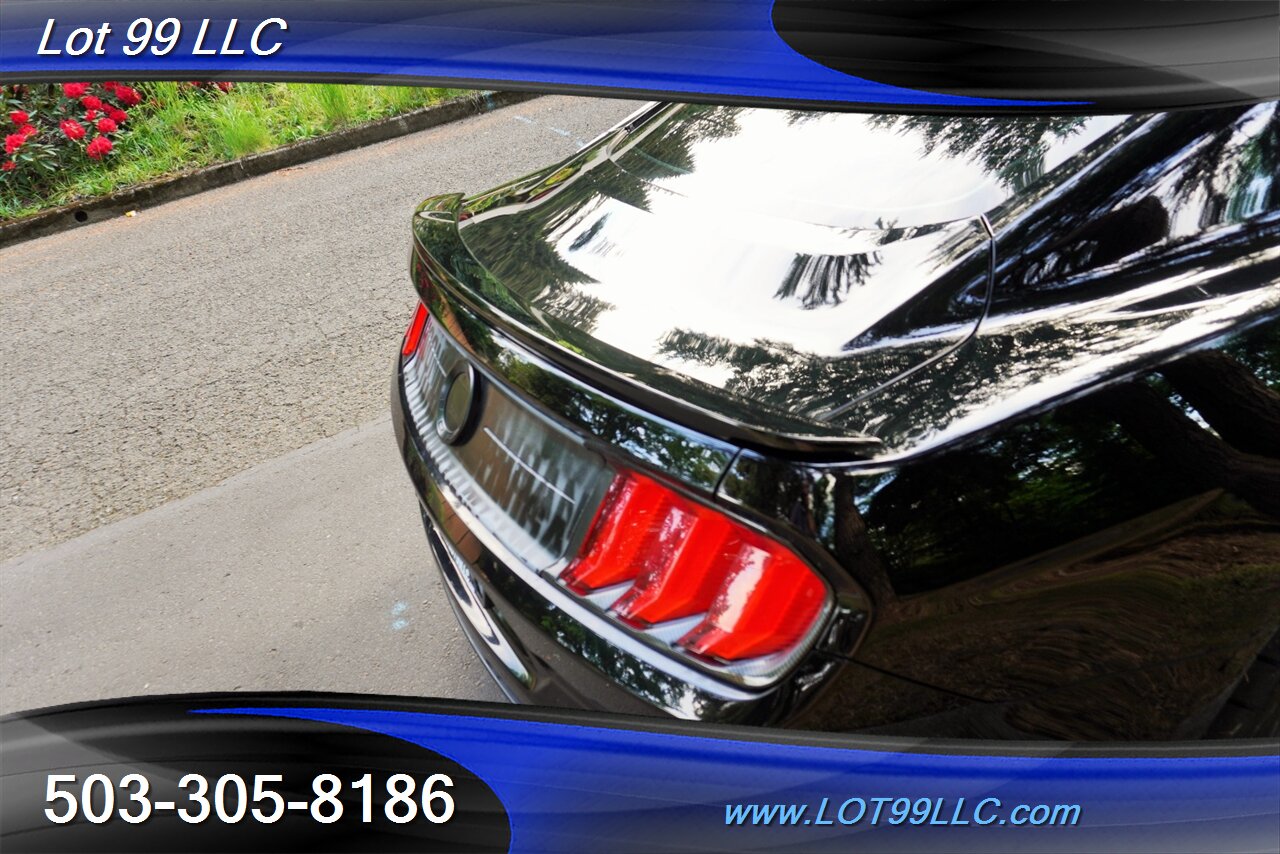 2019 Ford Mustang GT V8 COYOTE 6 Speed Manual 19K REV MATCH Leather  Recaro Lowered 20 Premium Wheels Newer Tires - Photo 36 - Milwaukie, OR 97267