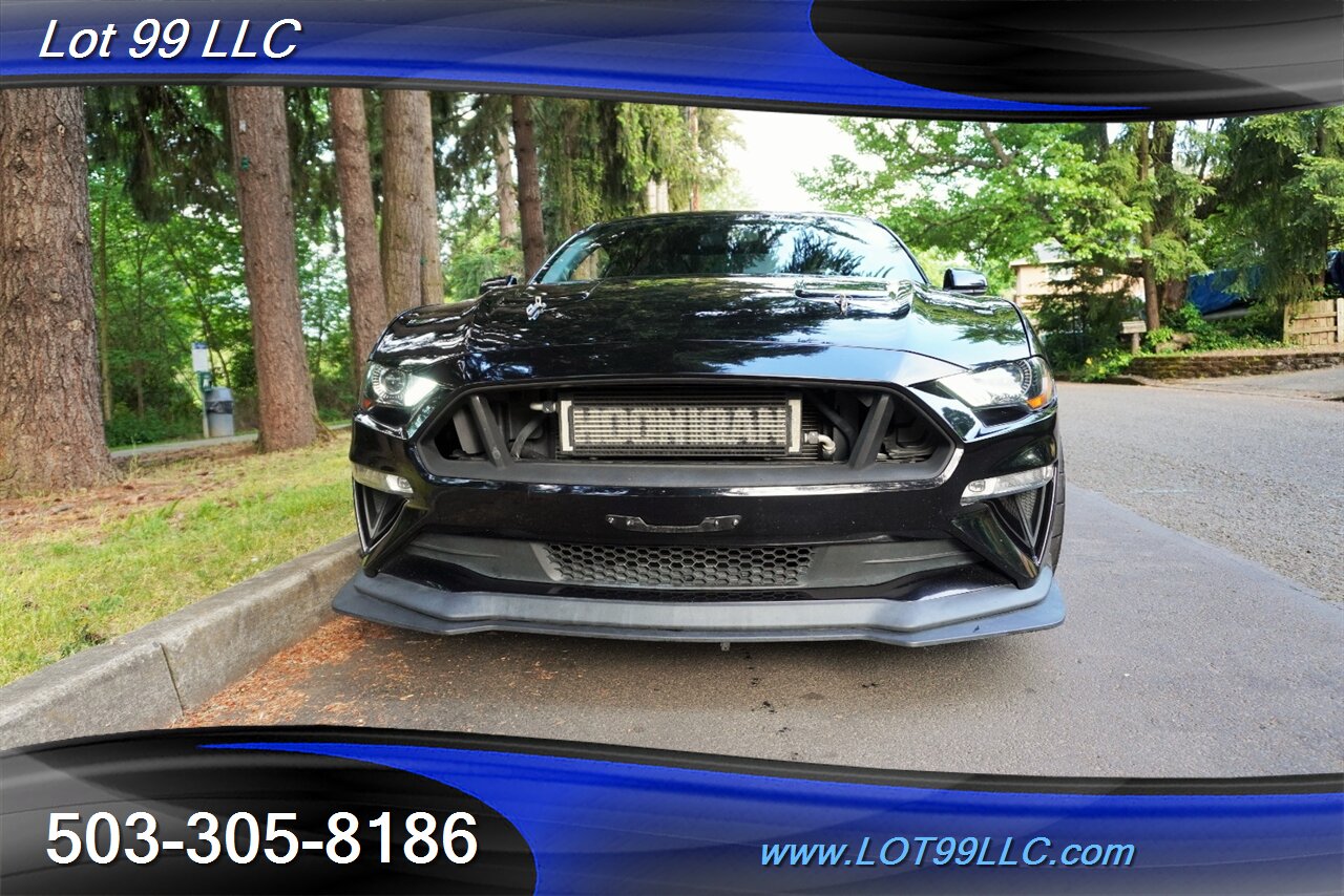 2019 Ford Mustang GT V8 COYOTE 6 Speed Manual 19K REV MATCH Leather  Recaro Lowered 20 Premium Wheels Newer Tires - Photo 6 - Milwaukie, OR 97267