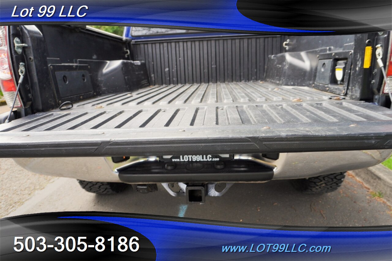 2015 Toyota Tacoma SR5 V6 4X4 Double Cab V6 6 Speed Manual LIFTED  BLACK Wheels BFG Tires Bumper LED Lights 1 OWNER - Photo 14 - Milwaukie, OR 97267