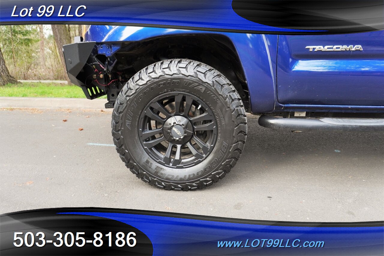 2015 Toyota Tacoma SR5 V6 4X4 Double Cab V6 6 Speed Manual LIFTED  BLACK Wheels BFG Tires Bumper LED Lights 1 OWNER - Photo 3 - Milwaukie, OR 97267