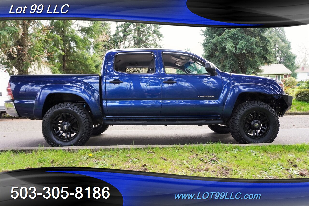 2015 Toyota Tacoma SR5 V6 4X4 Double Cab V6 6 Speed Manual LIFTED  BLACK Wheels BFG Tires Bumper LED Lights 1 OWNER - Photo 8 - Milwaukie, OR 97267
