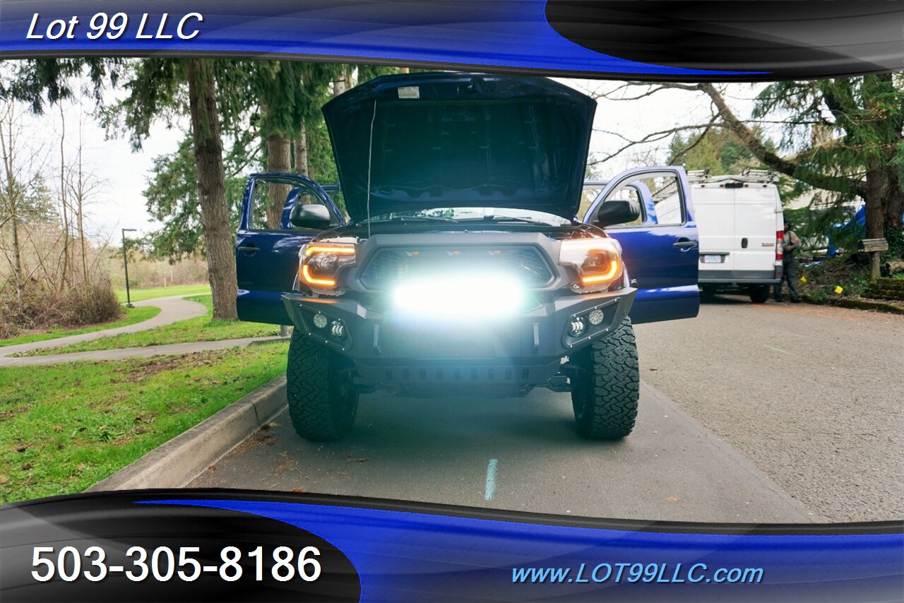 2015 Toyota Tacoma SR5 V6 4X4 Double Cab V6 6 Speed Manual LIFTED  BLACK Wheels BFG Tires Bumper LED Lights 1 OWNER - Photo 29 - Milwaukie, OR 97267