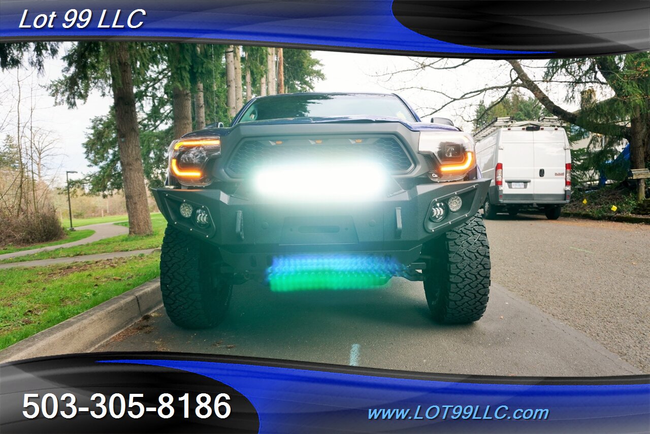 2015 Toyota Tacoma SR5 V6 4X4 Double Cab V6 6 Speed Manual LIFTED  BLACK Wheels BFG Tires Bumper LED Lights 1 OWNER - Photo 6 - Milwaukie, OR 97267
