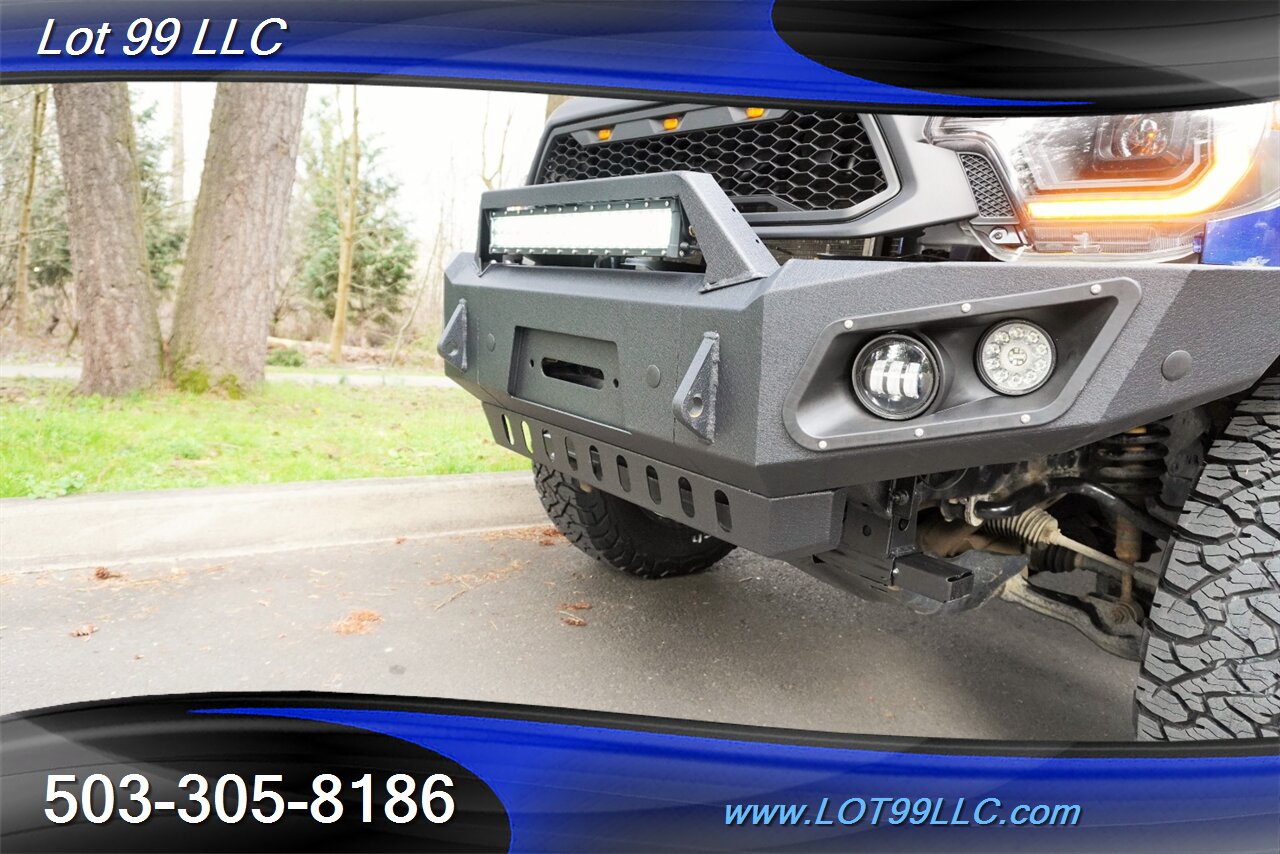 2015 Toyota Tacoma SR5 V6 4X4 Double Cab V6 6 Speed Manual LIFTED  BLACK Wheels BFG Tires Bumper LED Lights 1 OWNER - Photo 24 - Milwaukie, OR 97267