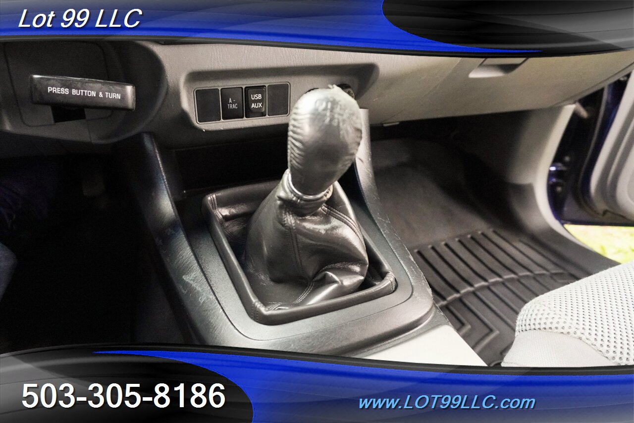 2015 Toyota Tacoma SR5 V6 4X4 Double Cab V6 6 Speed Manual LIFTED  BLACK Wheels BFG Tires Bumper LED Lights 1 OWNER - Photo 23 - Milwaukie, OR 97267