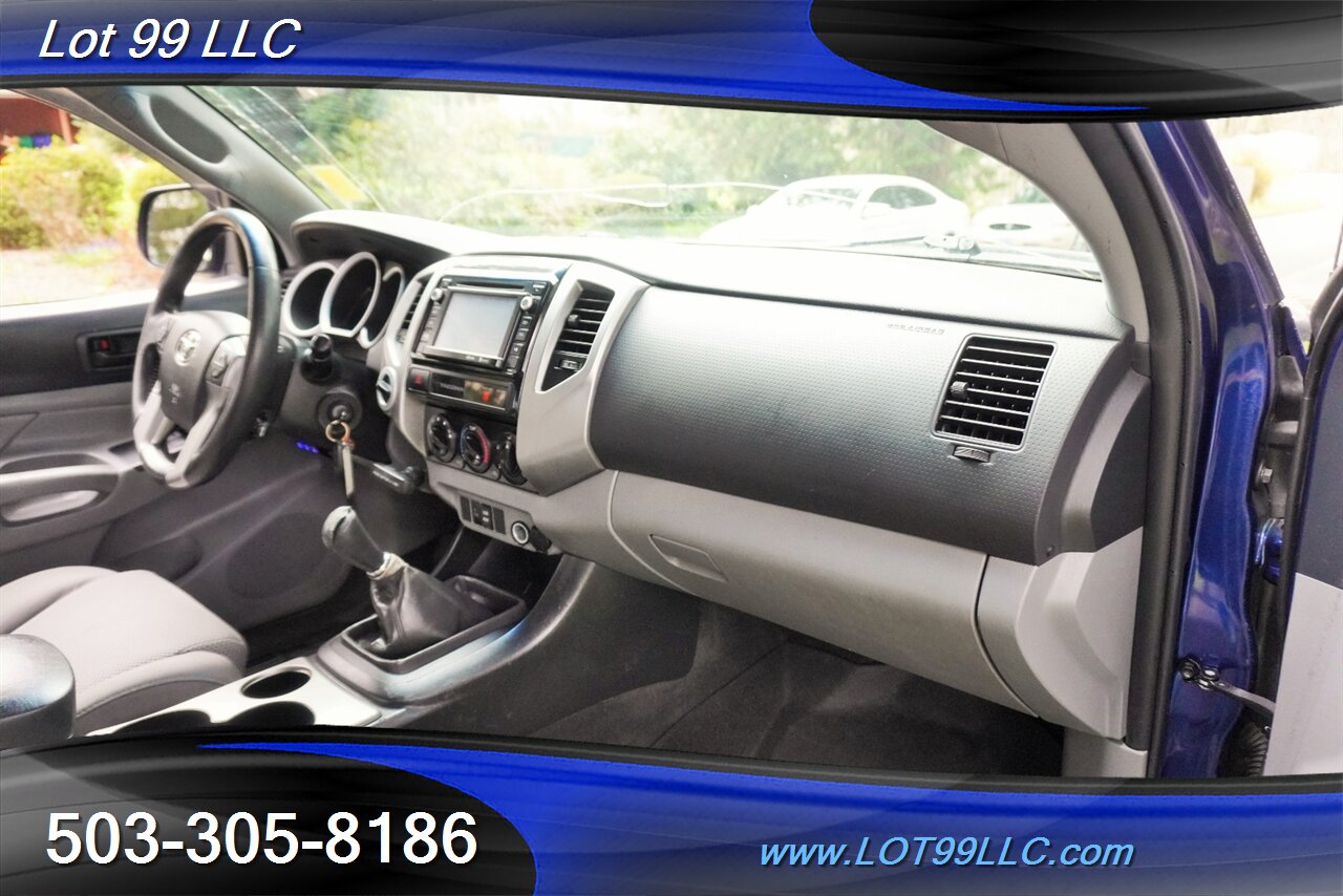 2015 Toyota Tacoma SR5 V6 4X4 Double Cab V6 6 Speed Manual LIFTED  BLACK Wheels BFG Tires Bumper LED Lights 1 OWNER - Photo 16 - Milwaukie, OR 97267