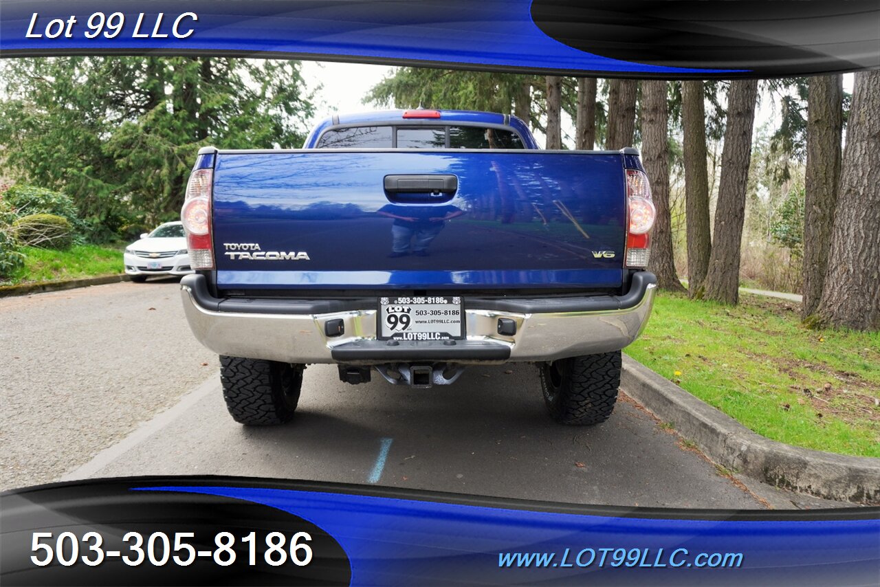 2015 Toyota Tacoma SR5 V6 4X4 Double Cab V6 6 Speed Manual LIFTED  BLACK Wheels BFG Tires Bumper LED Lights 1 OWNER - Photo 10 - Milwaukie, OR 97267