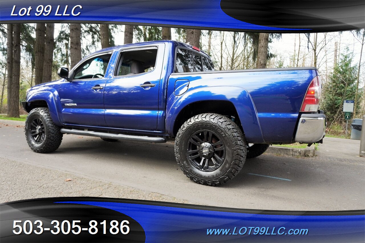 2015 Toyota Tacoma SR5 V6 4X4 Double Cab V6 6 Speed Manual LIFTED  BLACK Wheels BFG Tires Bumper LED Lights 1 OWNER - Photo 11 - Milwaukie, OR 97267