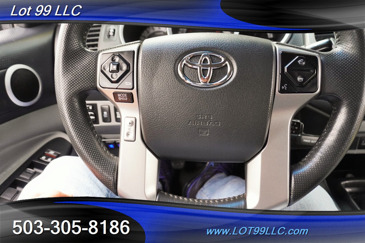 2015 Toyota Tacoma SR5 V6 4X4 Double Cab V6 6 Speed Manual LIFTED  BLACK Wheels BFG Tires Bumper LED Lights 1 OWNER - Photo 25 - Milwaukie, OR 97267