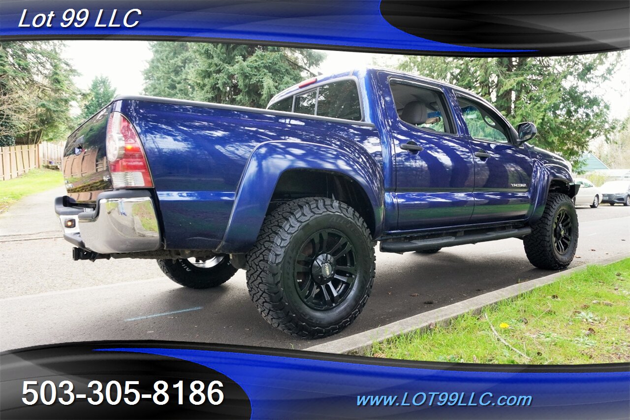 2015 Toyota Tacoma SR5 V6 4X4 Double Cab V6 6 Speed Manual LIFTED  BLACK Wheels BFG Tires Bumper LED Lights 1 OWNER - Photo 9 - Milwaukie, OR 97267