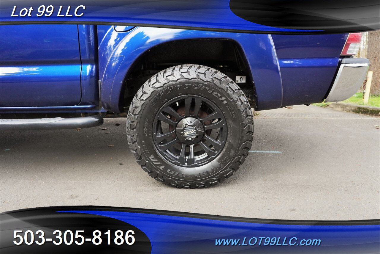 2015 Toyota Tacoma SR5 V6 4X4 Double Cab V6 6 Speed Manual LIFTED  BLACK Wheels BFG Tires Bumper LED Lights 1 OWNER - Photo 39 - Milwaukie, OR 97267