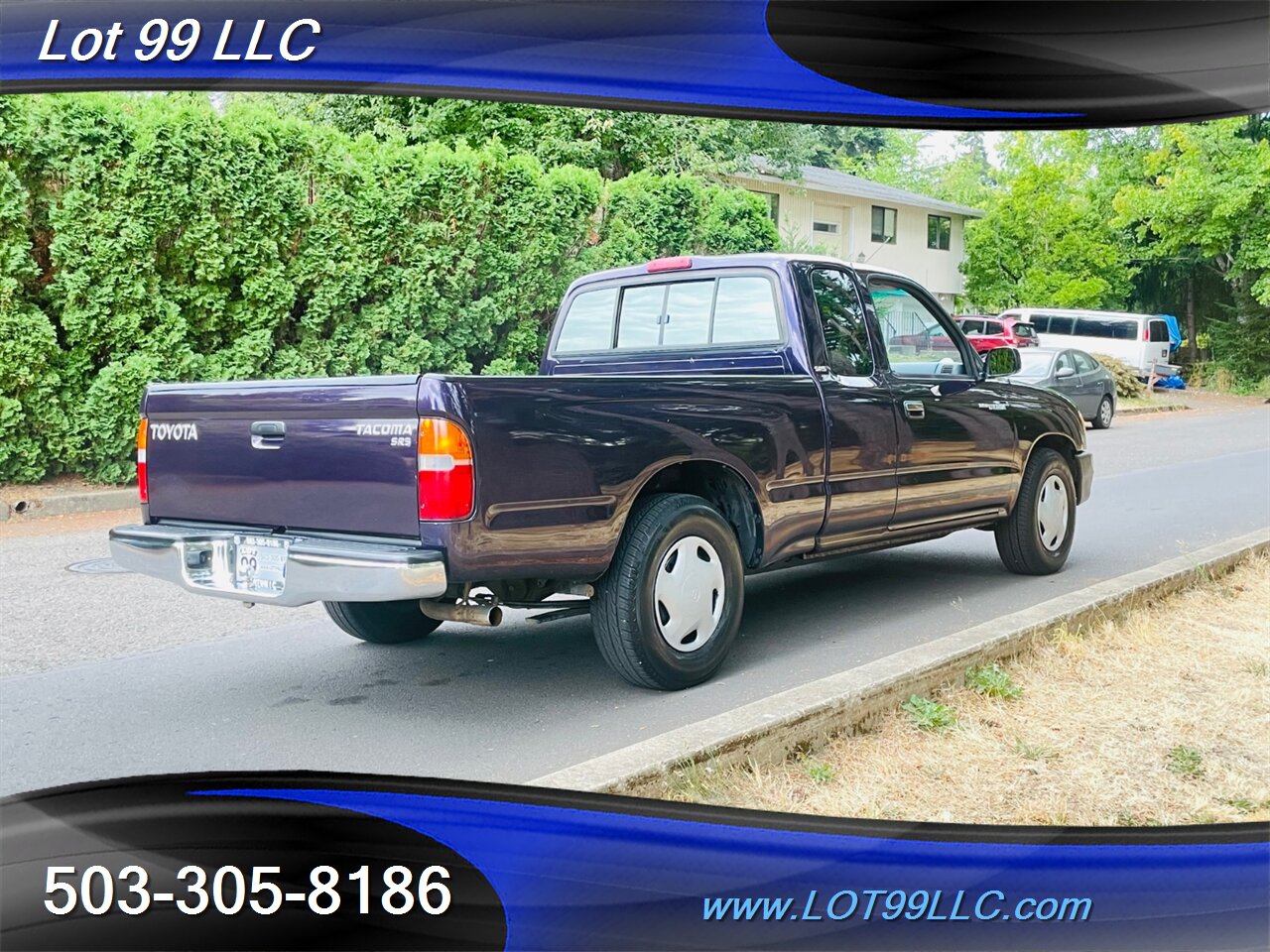 1998 Toyota Tacoma Extended Cab SR5 149k  Purple 2.4L 5 Speed Manual   - Photo 10 - Milwaukie, OR 97267