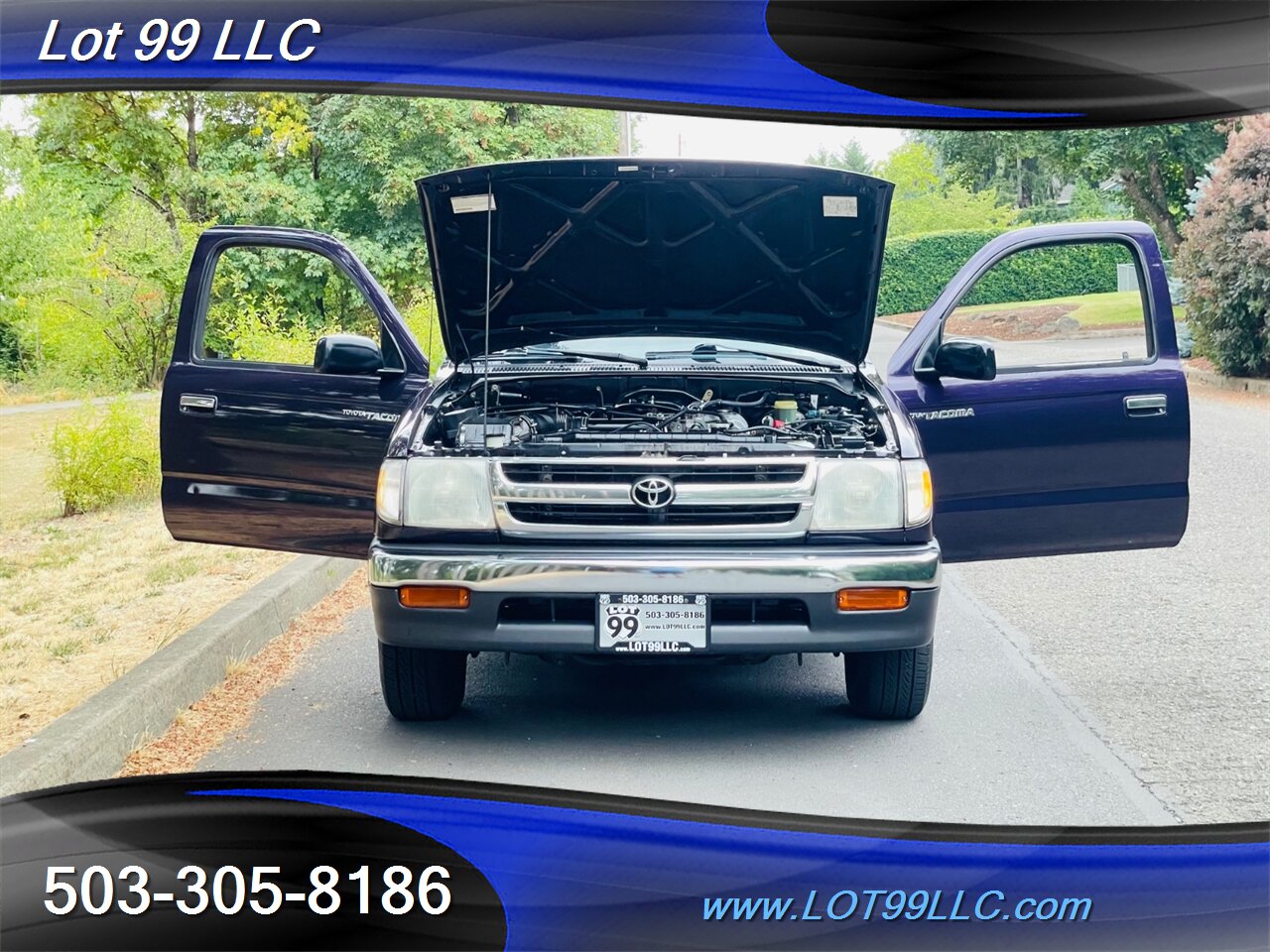 1998 Toyota Tacoma Extended Cab SR5 149k  Purple 2.4L 5 Speed Manual   - Photo 38 - Milwaukie, OR 97267