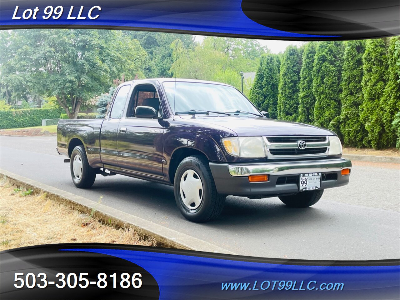 1998 Toyota Tacoma Extended Cab SR5 149k  Purple 2.4L 5 Speed Manual   - Photo 7 - Milwaukie, OR 97267