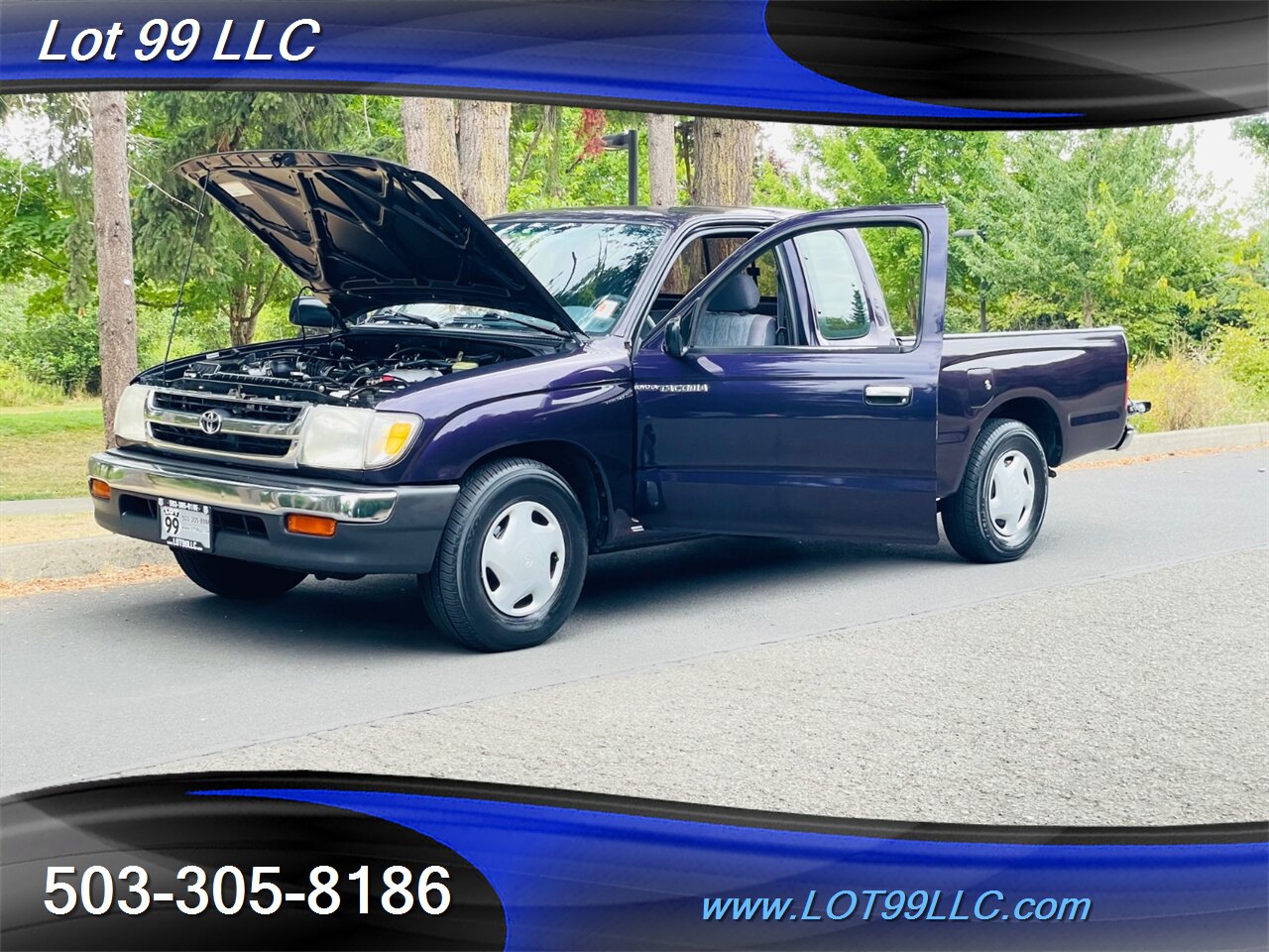 1998 Toyota Tacoma Extended Cab SR5 149k  Purple 2.4L 5 Speed Manual   - Photo 34 - Milwaukie, OR 97267