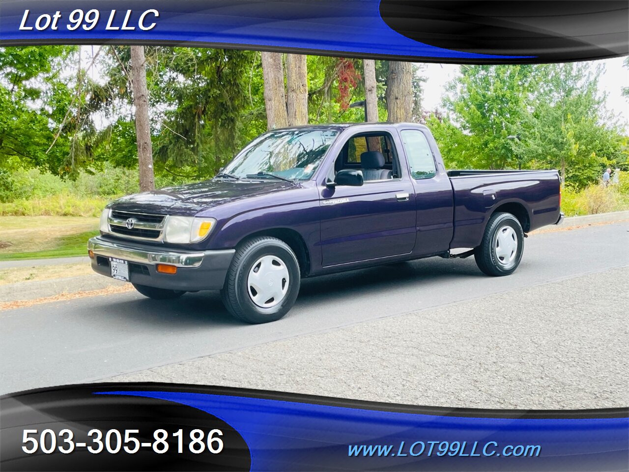 1998 Toyota Tacoma Extended Cab SR5 149k  Purple 2.4L 5 Speed Manual   - Photo 3 - Milwaukie, OR 97267