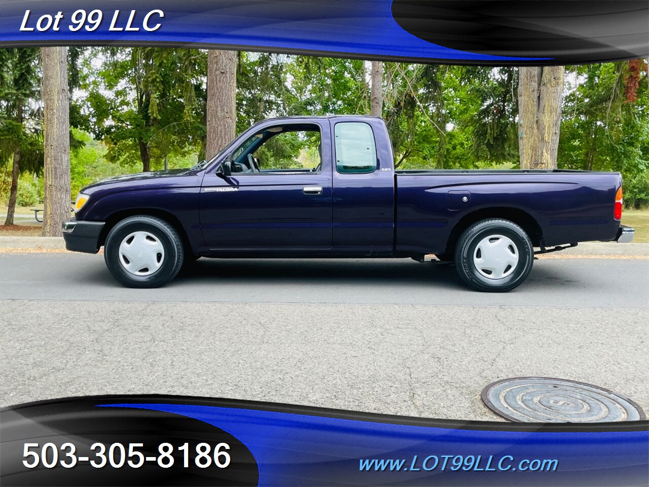 1998 Toyota Tacoma Extended Cab SR5 149k  Purple 2.4L 5 Speed Manual   - Photo 1 - Milwaukie, OR 97267