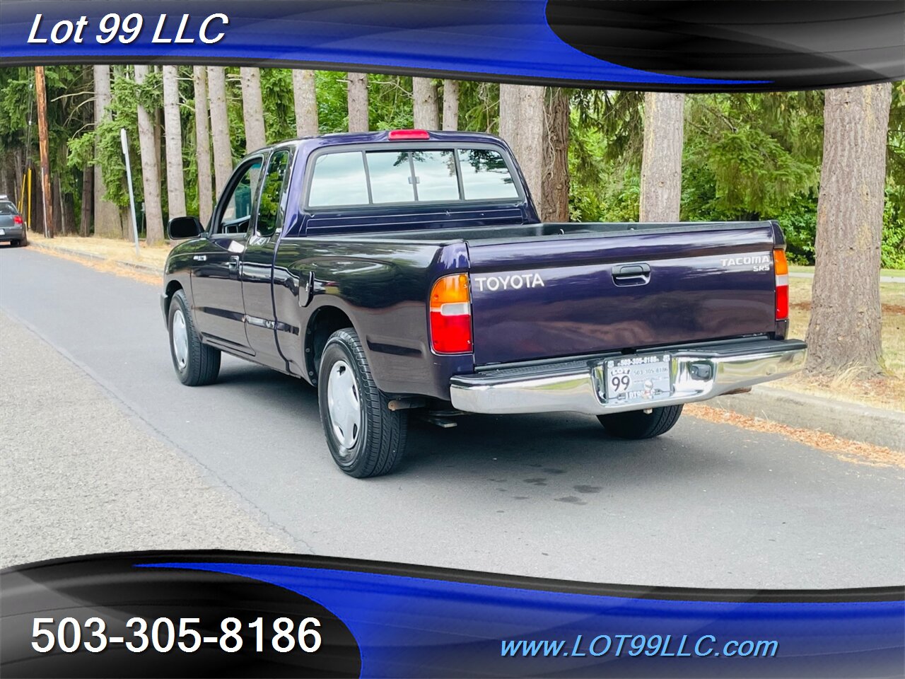 1998 Toyota Tacoma Extended Cab SR5 149k  Purple 2.4L 5 Speed Manual   - Photo 8 - Milwaukie, OR 97267