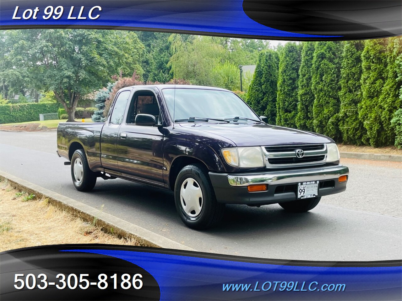 1998 Toyota Tacoma Extended Cab SR5 149k  Purple 2.4L 5 Speed Manual   - Photo 6 - Milwaukie, OR 97267