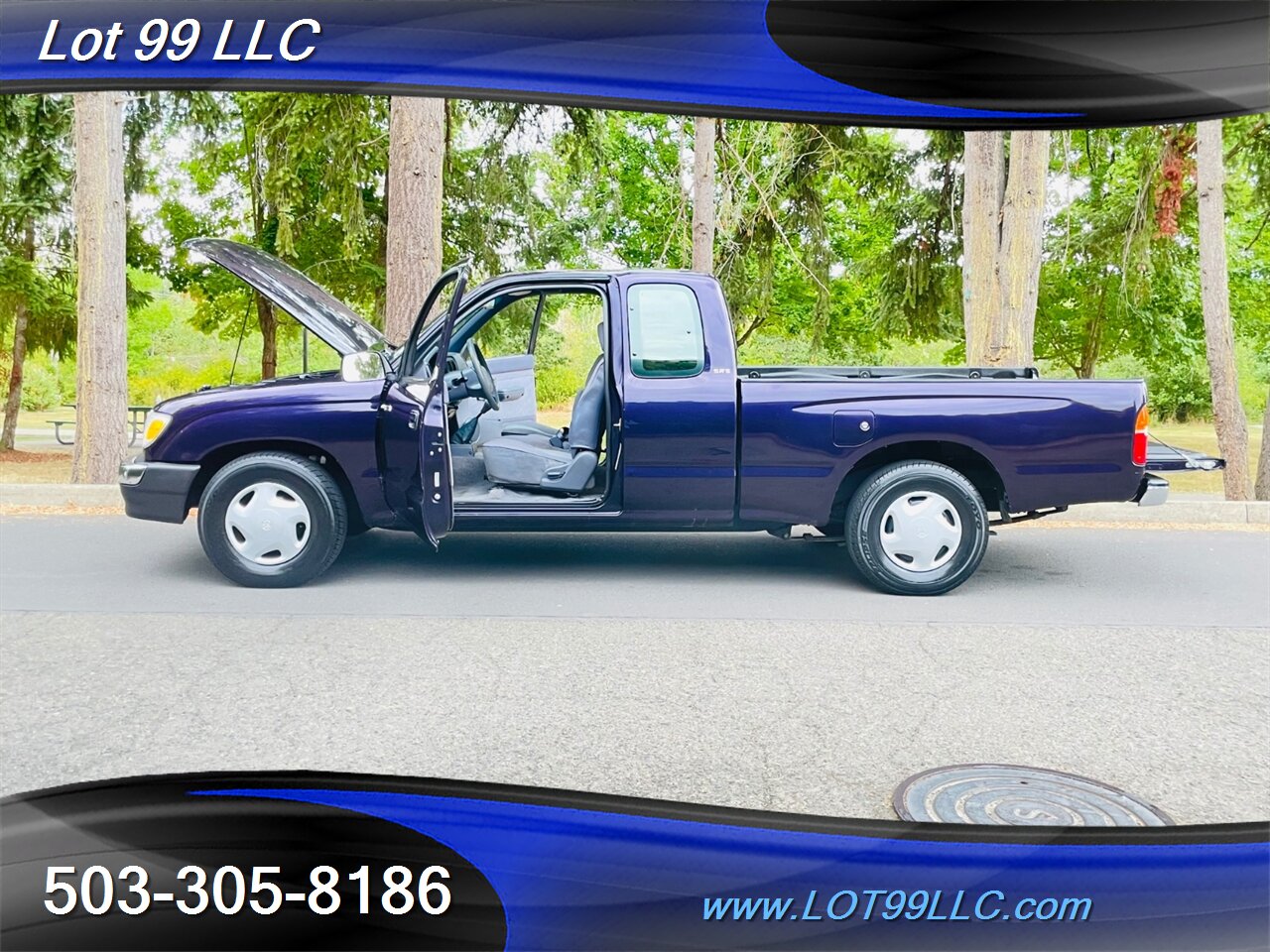 1998 Toyota Tacoma Extended Cab SR5 149k  Purple 2.4L 5 Speed Manual   - Photo 35 - Milwaukie, OR 97267