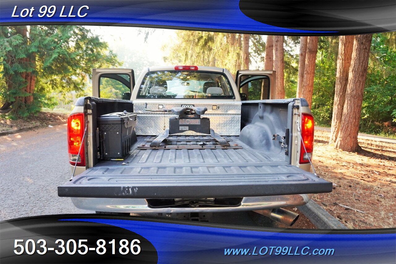 2004 Dodge Ram 3500 SLT 4X4 5.9L CUMMINS Diesel Crew Cab LONG BED  TOW Pkg 5TH Wheel Crome Wheels NEW TIRES - Photo 24 - Milwaukie, OR 97267