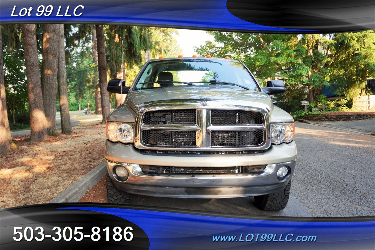 2004 Dodge Ram 3500 SLT 4X4 5.9L CUMMINS Diesel Crew Cab LONG BED  TOW Pkg 5TH Wheel Crome Wheels NEW TIRES - Photo 6 - Milwaukie, OR 97267