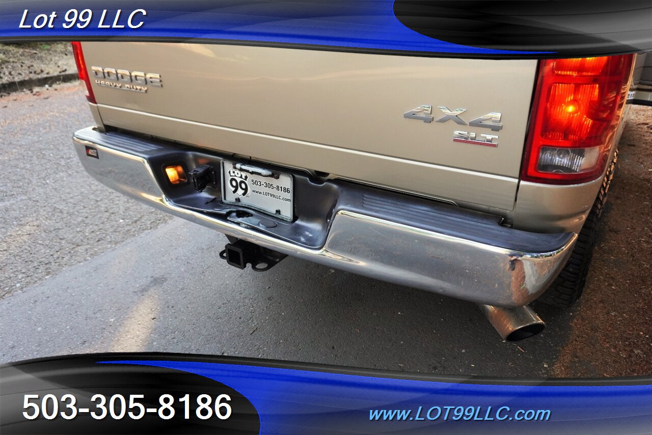 2004 Dodge Ram 3500 SLT 4X4 5.9L CUMMINS Diesel Crew Cab LONG BED  TOW Pkg 5TH Wheel Crome Wheels NEW TIRES - Photo 23 - Milwaukie, OR 97267