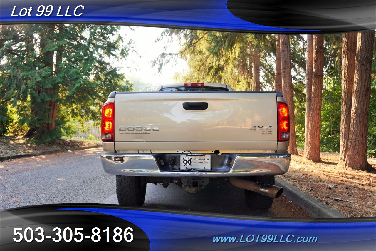 2004 Dodge Ram 3500 SLT 4X4 5.9L CUMMINS Diesel Crew Cab LONG BED  TOW Pkg 5TH Wheel Crome Wheels NEW TIRES - Photo 10 - Milwaukie, OR 97267