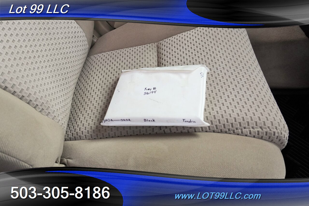 2007 Toyota Tundra SR5 4X4 Double Cab V8 4.7L Auto Short Bed Chrome  Wheels Newer Tires 1 OWNER NO RUST - Photo 32 - Milwaukie, OR 97267