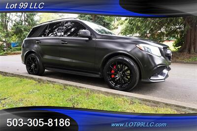 2016 Mercedes-Benz AMG GLE 63 AWD 77K Low Miles Heated AC Leather GPS  550 HP MATTE Black Wrap Running Boards NEW TIRES - Photo 7 - Milwaukie, OR 97267