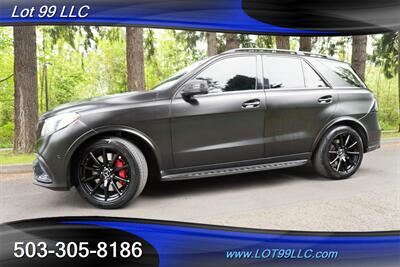 2016 Mercedes-Benz AMG GLE 63 AWD 77K Low Miles Heated AC Leather GPS  550 HP MATTE Black Wrap Running Boards NEW TIRES - Photo 5 - Milwaukie, OR 97267