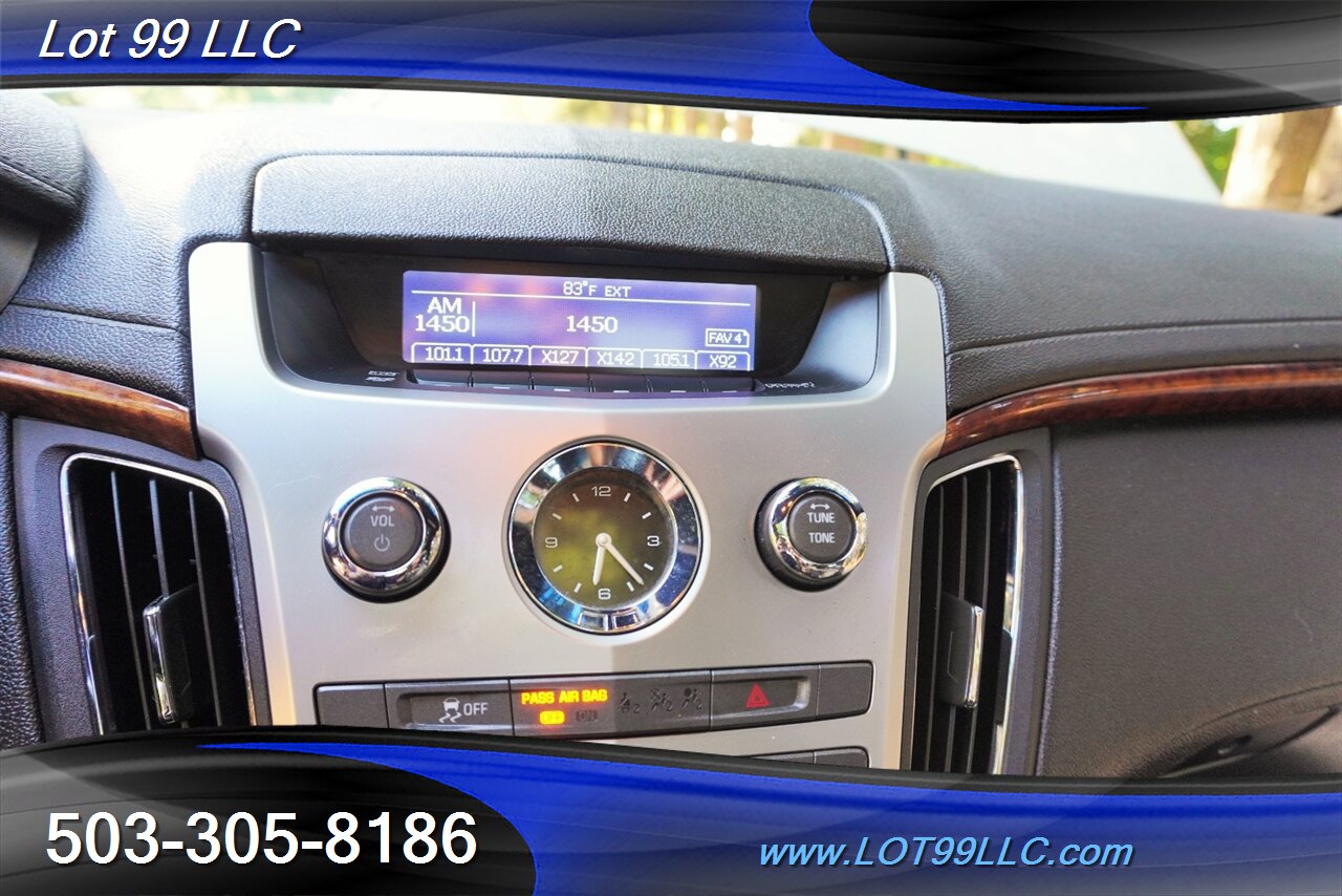 2012 Cadillac CTS 3.6L Performance 3.6L Auto Heated Leather SEATS Pano Roof Premium Wheels NEW TIRES - Photo 25 - Milwaukie, OR 97267