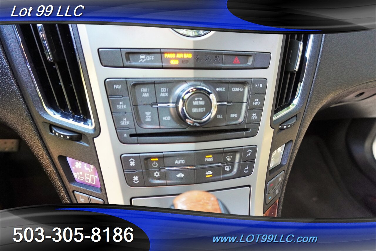 2012 Cadillac CTS 3.6L Performance 3.6L Auto Heated Leather SEATS Pano Roof Premium Wheels NEW TIRES - Photo 26 - Milwaukie, OR 97267